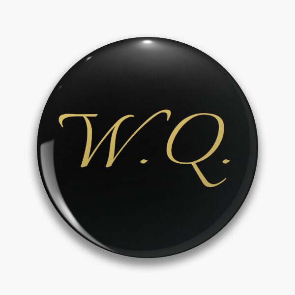 Item preview, WQ Initials | Gold Lettering | Personalised Gifts designed and sold by Avo And Sriracha.