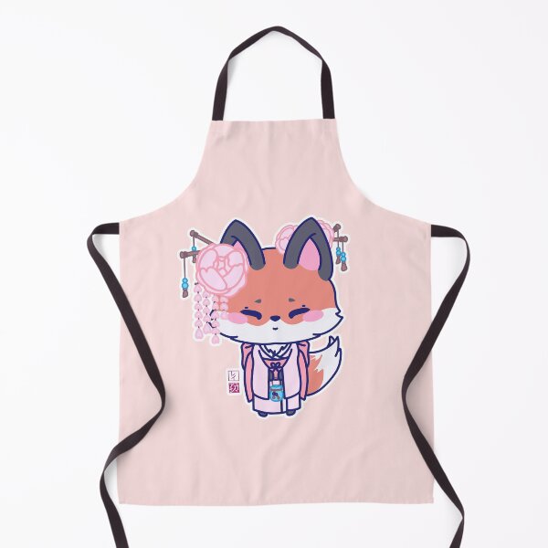 Item preview, Kawaii Kimono Fox designed and sold by ShopAshii.
