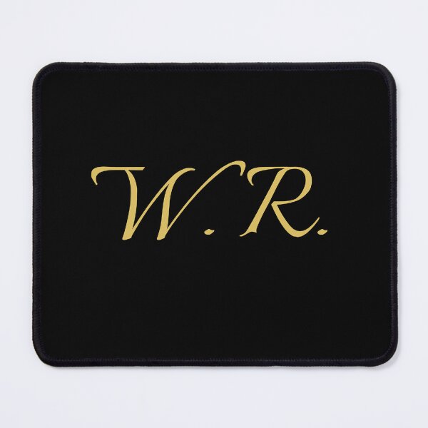 Item preview, WR Initials | Gold Lettering | Personalised Gifts designed and sold by Avo And Sriracha.