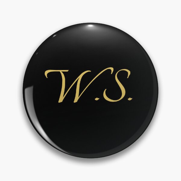 Artikelvorschau, WS-Initialen | Goldener Schriftzug | Personalisierte Geschenke entworfen und verkauft von Avo And Sriracha.