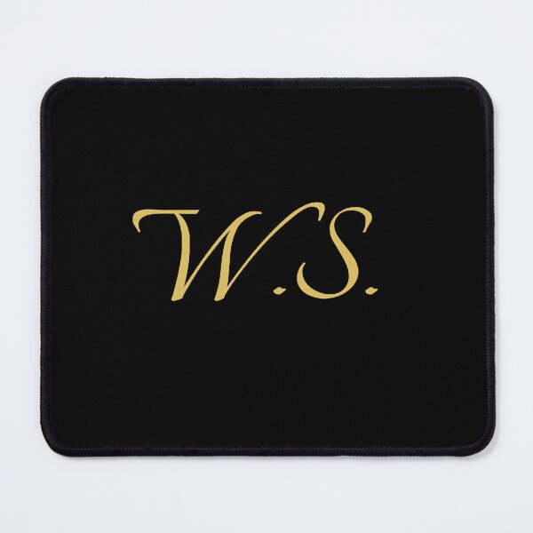 Item preview, WS Initials | Gold Lettering | Personalised Gifts designed and sold by Avo And Sriracha.