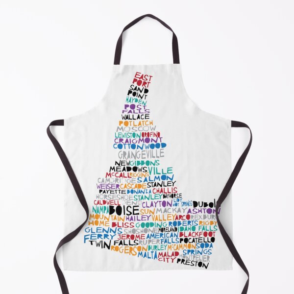 Item preview, Idaho colorful typography designed and sold by molly mattin.