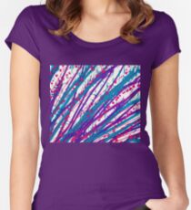 Psychedelic Splash Women's Fitted Scoop T-Shirt