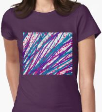 Psychedelic Splash Women's Fitted T-Shirt