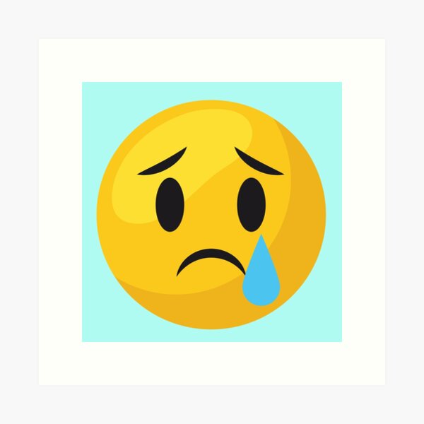 Sad Face Meme Wall Art for Sale