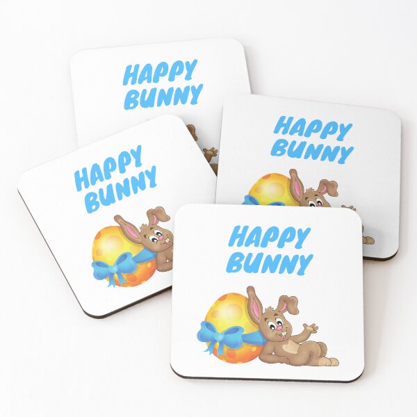 Item preview, Easter egg basket Happy Bunny designed and sold by Hasthiart.