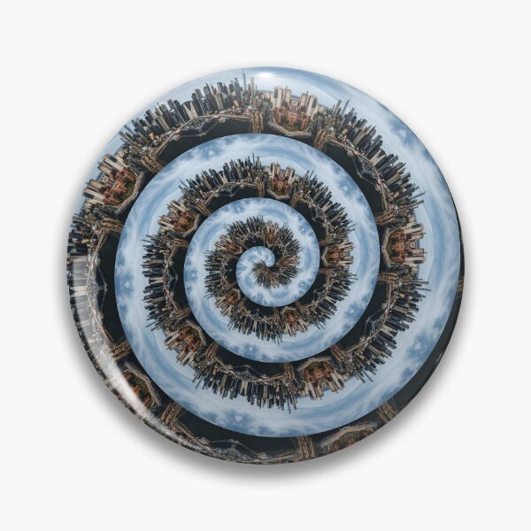 Item preview, Spiraling Cityscape designed and sold by Thinklings.