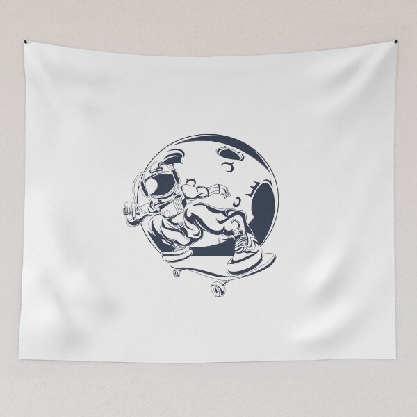 Item preview, Astronaut skateboard freestyle kinking designed and sold by AyoubShop55.