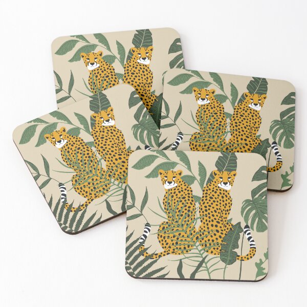 Item preview, Amazonian Palm Jungle Cheetah Prints designed and sold by meggydesigns.