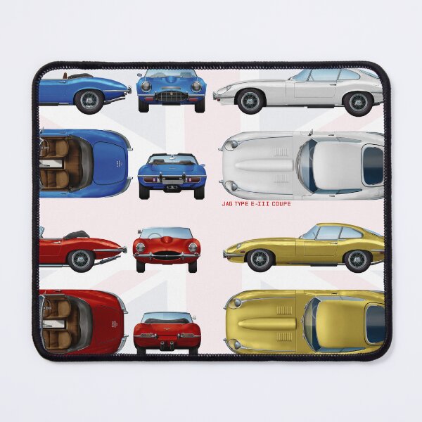 Item preview, jags E Type I, II, III designed and sold by TheCollectioner.