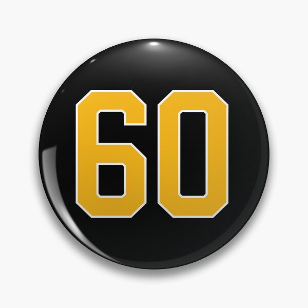 Item preview, Yellow Number 60 lucky sports jersey sixty designed and sold by HeavyStyle.