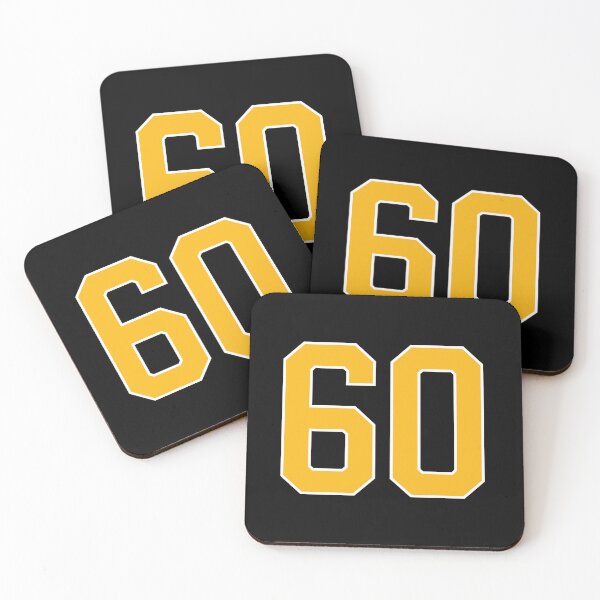 Item preview, Yellow Number 60 lucky sports jersey sixty designed and sold by HeavyStyle.