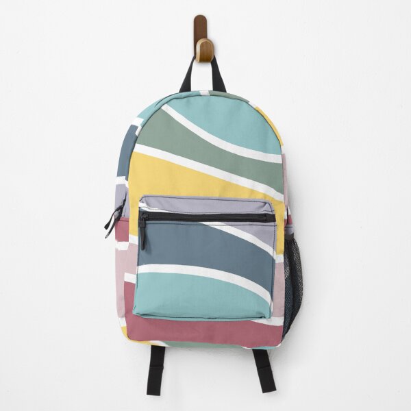 Item preview, Colorful retro style wavy rainbow designed and sold by BattaAnastasia.