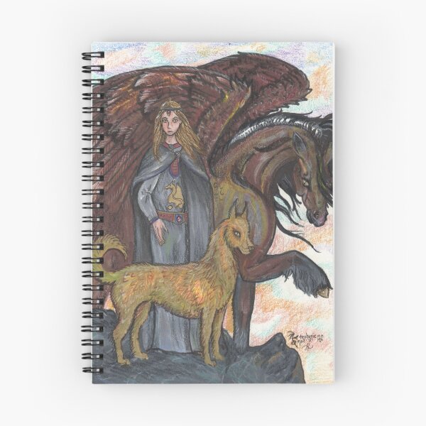 Item preview, Prince with pegasus and golden wolf designed and sold by Stephanie Small.
