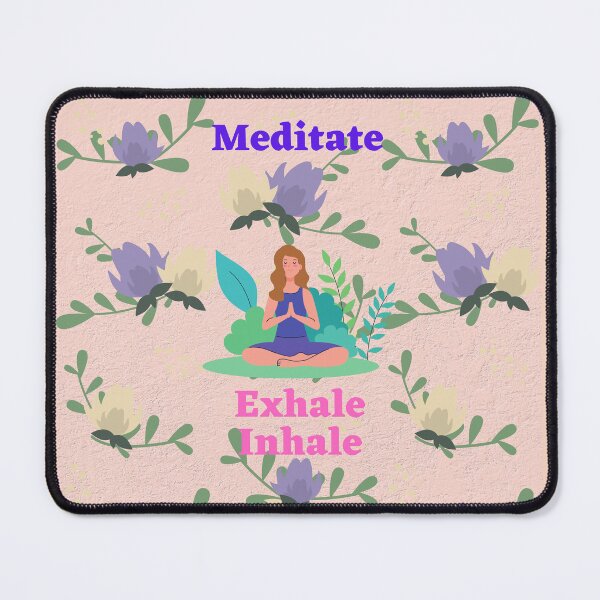 Item preview, Meditate Exhale Inhale Mindfulness Meditation designed and sold by debmund.