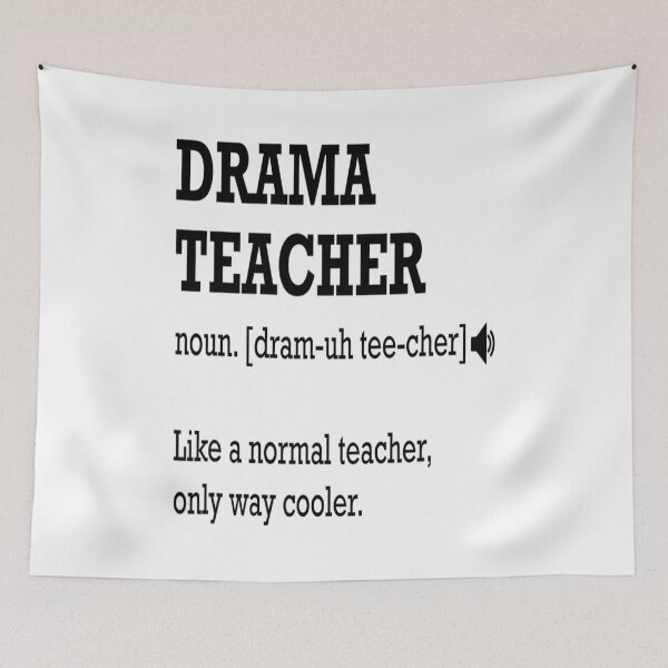 Item preview, Drama Teacher - for teacher lovers designed and sold by TeesLina.