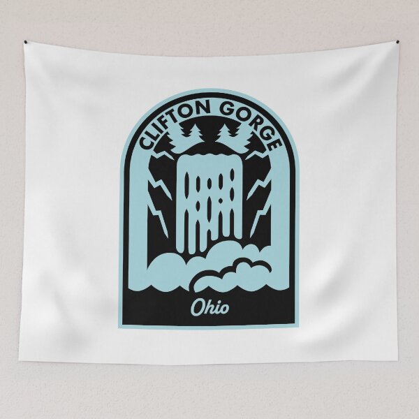 Aperçu de l'œuvre Clifton Forge Ohio créée et vendue par HalpinDesign.