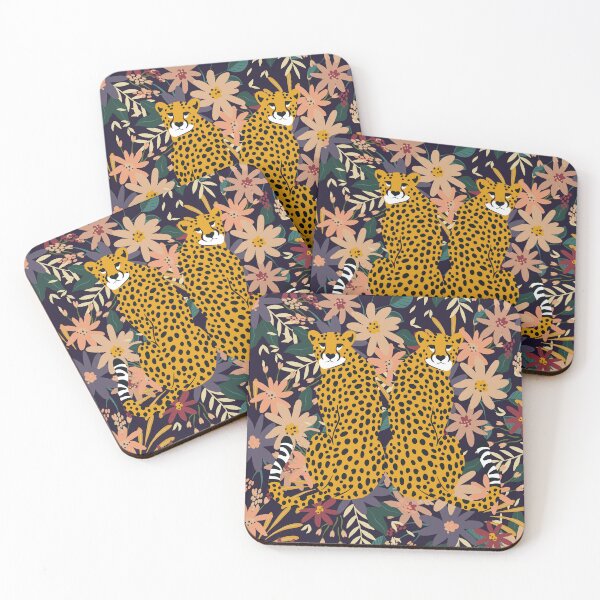 Item preview, Amazonian Floral Cheetah Prints designed and sold by meggydesigns.