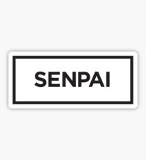 Senpai Sticker