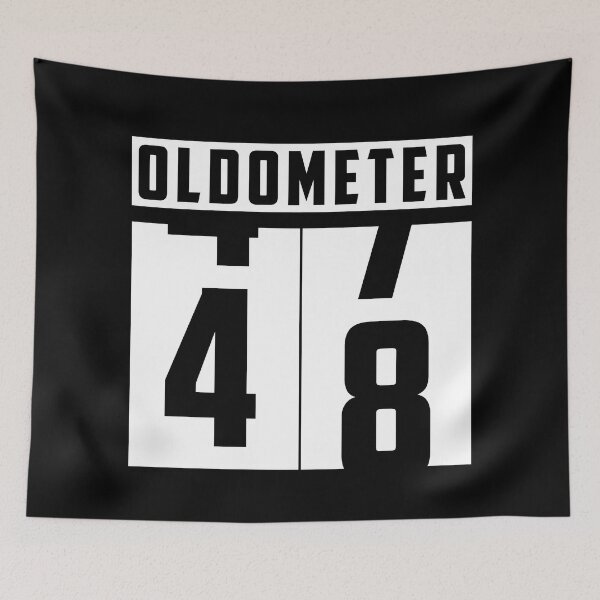 Item preview, Oldometer counter Number 48 birthday designed and sold by HeavyStyle.