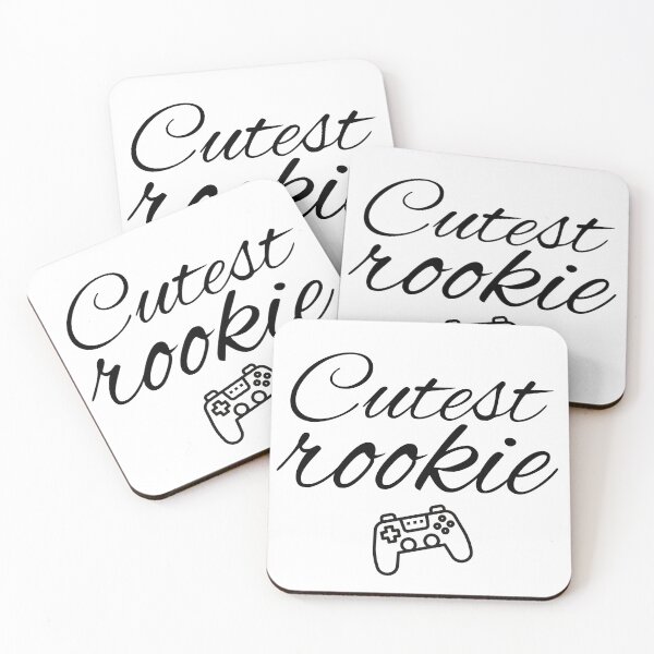 Item preview, Cutest rookie, gamer designed and sold by Smileycreation.