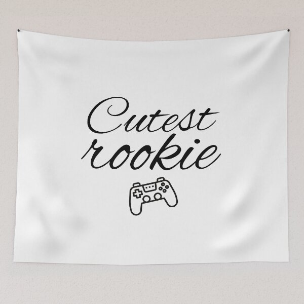 Item preview, Cutest rookie, gamer designed and sold by Smileycreation.