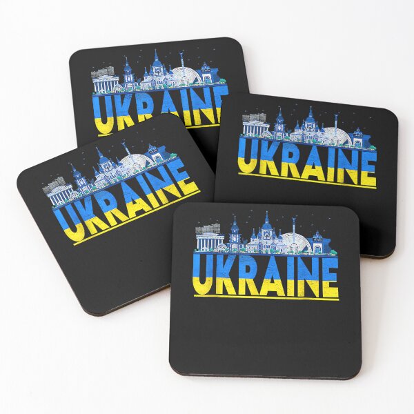 Item preview, Ukraine Flag Merchandise For Ukrainians, American Ukrainians T-Shirt designed and sold by oglesum.