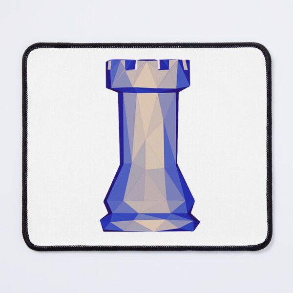 Item preview, Poly geometric Rook chess piece designed and sold by Surfing Designs.Life.