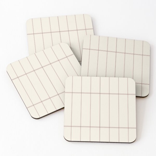 Item preview, Red Oat Lines designed and sold by Mini Tigress Studio.
