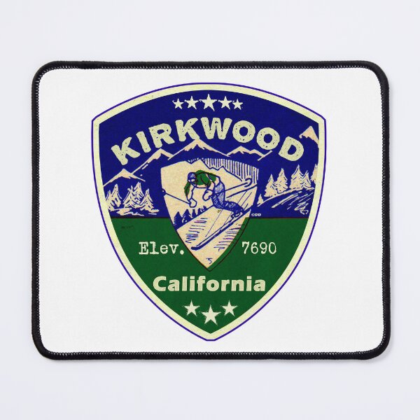 Item preview, Kirkwood California Skiing Ski Mountains Skier CA designed and sold by DESTINATIONS DECAL.