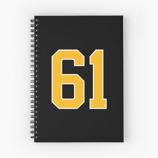 Item preview, Yellow Number 61 lucky sports jersey sixty one designed and sold by HeavyStyle.