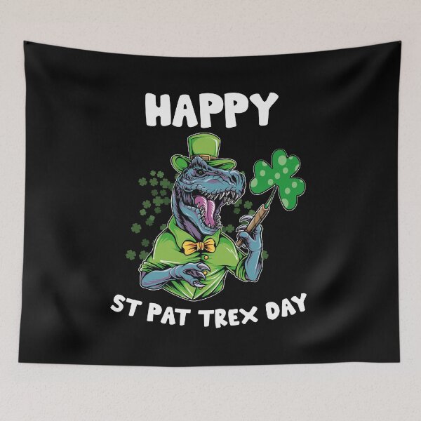 Item preview, Happy St Pat Trex Day funny St Patricks day gift for boys kids dinosaure lover designed and sold by Tatus Brinal.