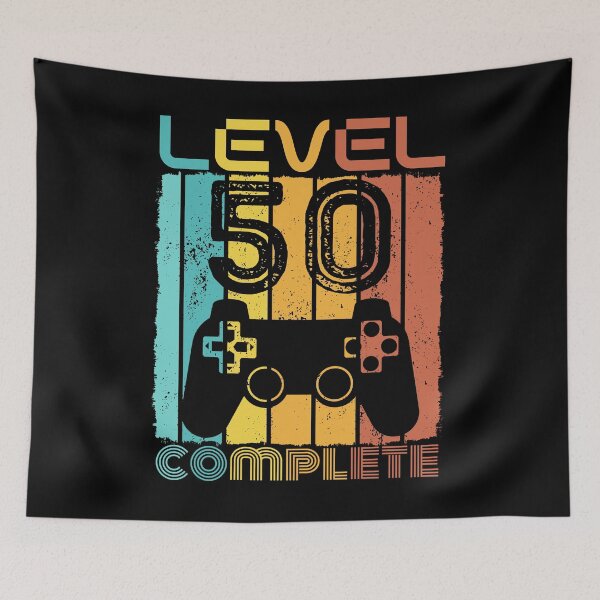 Item preview, 50 Year Old Birthday Gift Level 1972 designed and sold by UniqueBPresent.