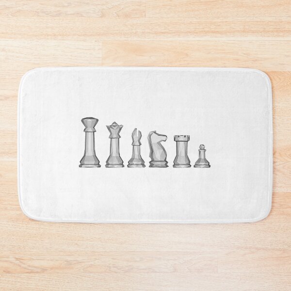 Item preview, Full set of poly geometric chess pieces! designed and sold by Surfing Designs.Life.