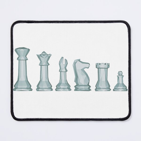 Item preview, Full set of poly geometric chess pieces! designed and sold by Surfing Designs.Life.