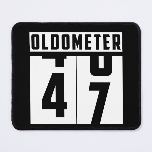 Item preview, Oldometer counter Number 47 birthday designed and sold by HeavyStyle.