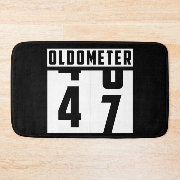 Item preview, Oldometer counter Number 47 birthday designed and sold by HeavyStyle.