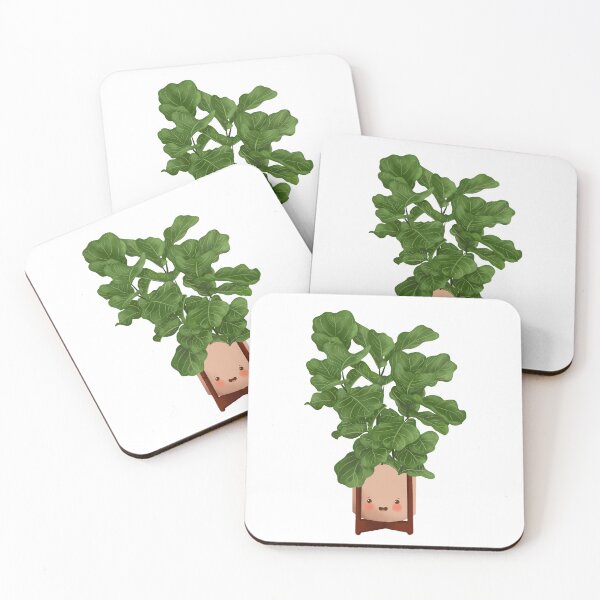 Item preview, Cute Plant Illustration, Fiddle leaf Fig Illustration designed and sold by Ana Moguš.