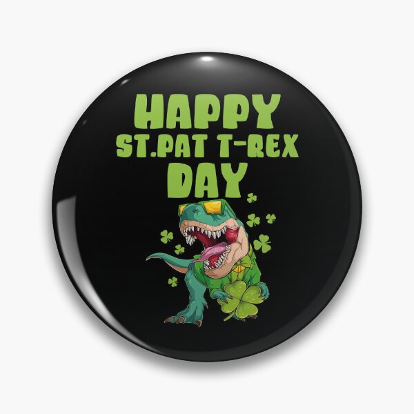 Item preview, Happy St Pat Trex Day funny St Patricks day gift for boys kids dinosaure lover shamrock designed and sold by Tatus Brinal.