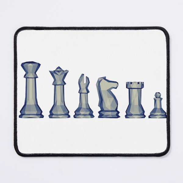 Item preview, Full set of poly geometric chess pieces! designed and sold by Surfing Designs.Life.