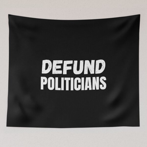Item preview, Defend America DEFUND POLITICIANS Reformist Agenda Protest  designed and sold by bahdsgraphic.