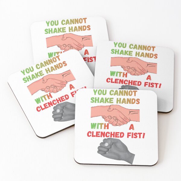 Item preview, You Cannot Shake Hands with a Clenched Fist designed and sold by captainpeter.
