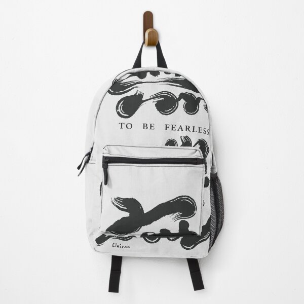 Item preview, 無懼。Chinese handwriting:to be fearless designed and sold by clairechien.