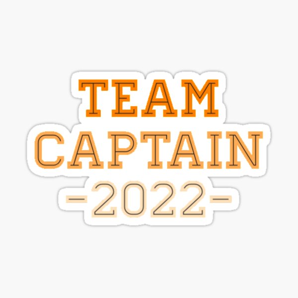 Captains Patch - Sports - Sticker