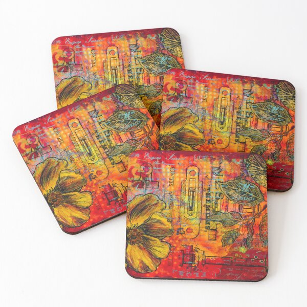 Item preview, Leaves and Flowers designed and sold by Nixpaints.