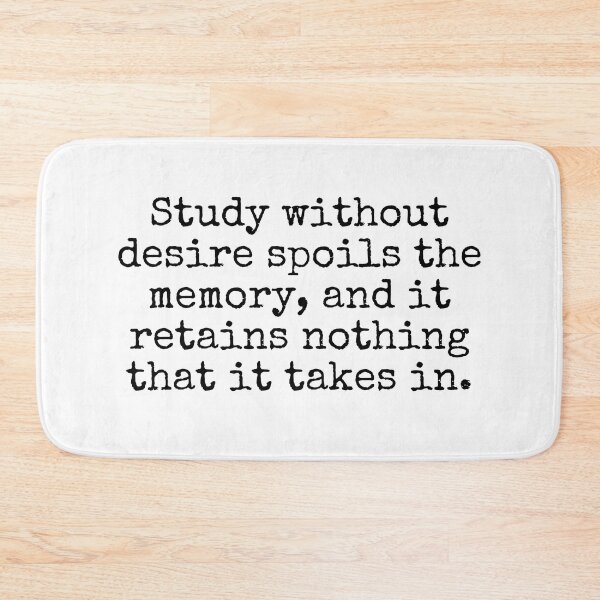 Item preview, Leonardo Da Vinci Quote designed and sold by The-Quote-House.