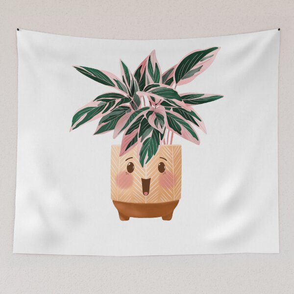 Item preview, Cute Plant Illustration, Calathea Triostar Illustration designed and sold by Ana Moguš.