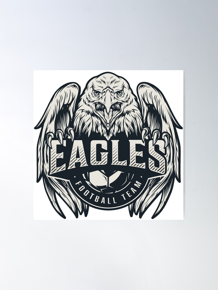 Eagles Svg,eagle With a Ball Svg, Ball Logo Svg, Football Logo Svg - Etsy
