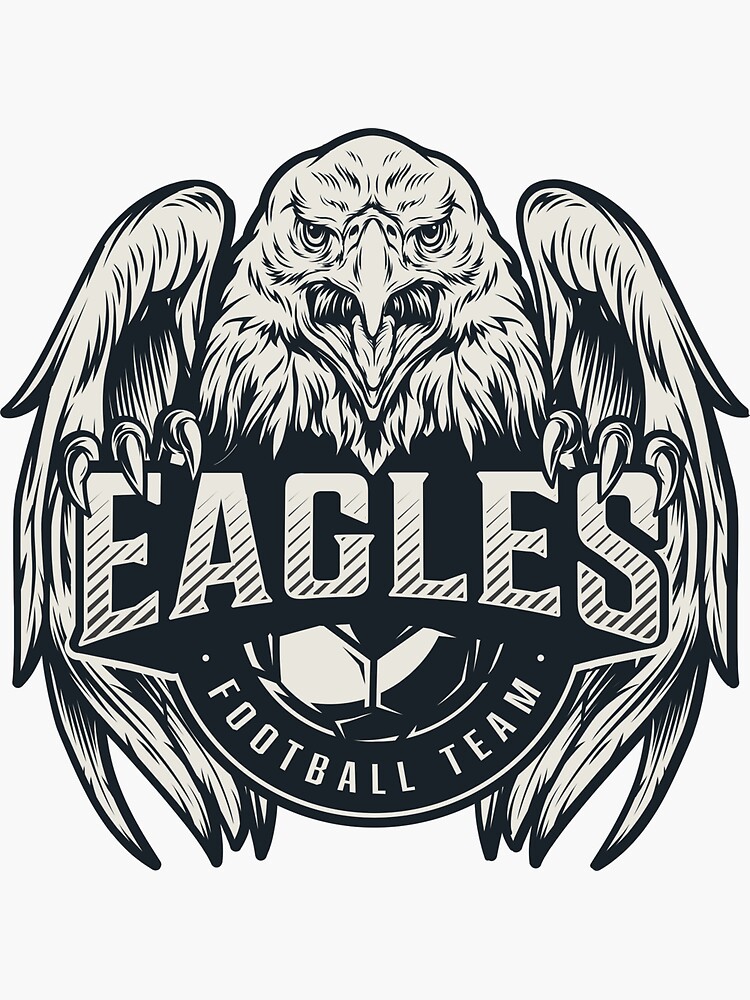 "Eagles football team" Sticker by Scopestor Redbubble