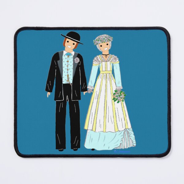 Item preview, AUVERGNE, the bride and groom, France designed and sold by Catherine Debusne.